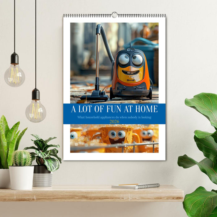 A Lot of Fun at home (CALVENDO Monthly Calendar 2026)