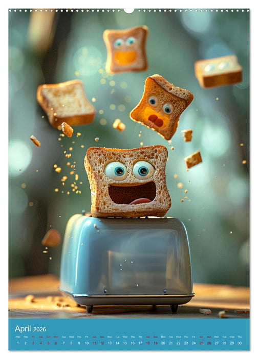 A Lot of Fun at home (CALVENDO Monthly Calendar 2026)