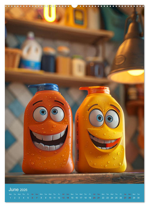 A Lot of Fun at home (CALVENDO Monthly Calendar 2026)