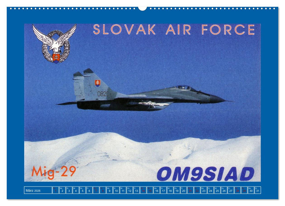 Über den Wolken - Flugzeuge des 20. Jahrhunderts auf Amateurfunkkarten (CALVENDO Wandkalender 2026)