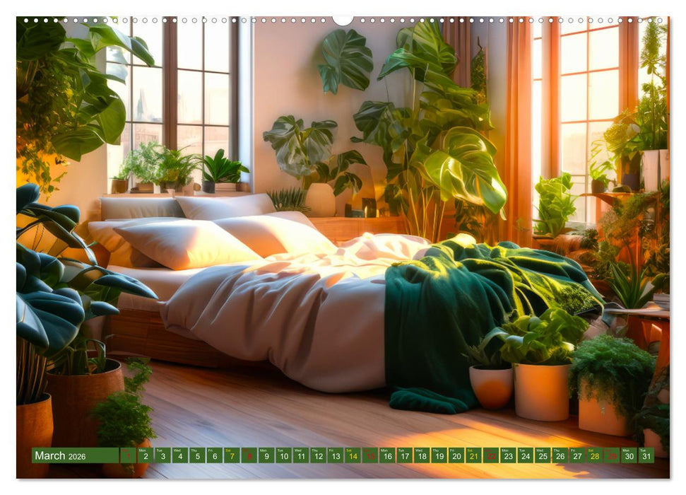 Nature Feeling - Urban Jungle (CALVENDO Premium-Calendar 2026)