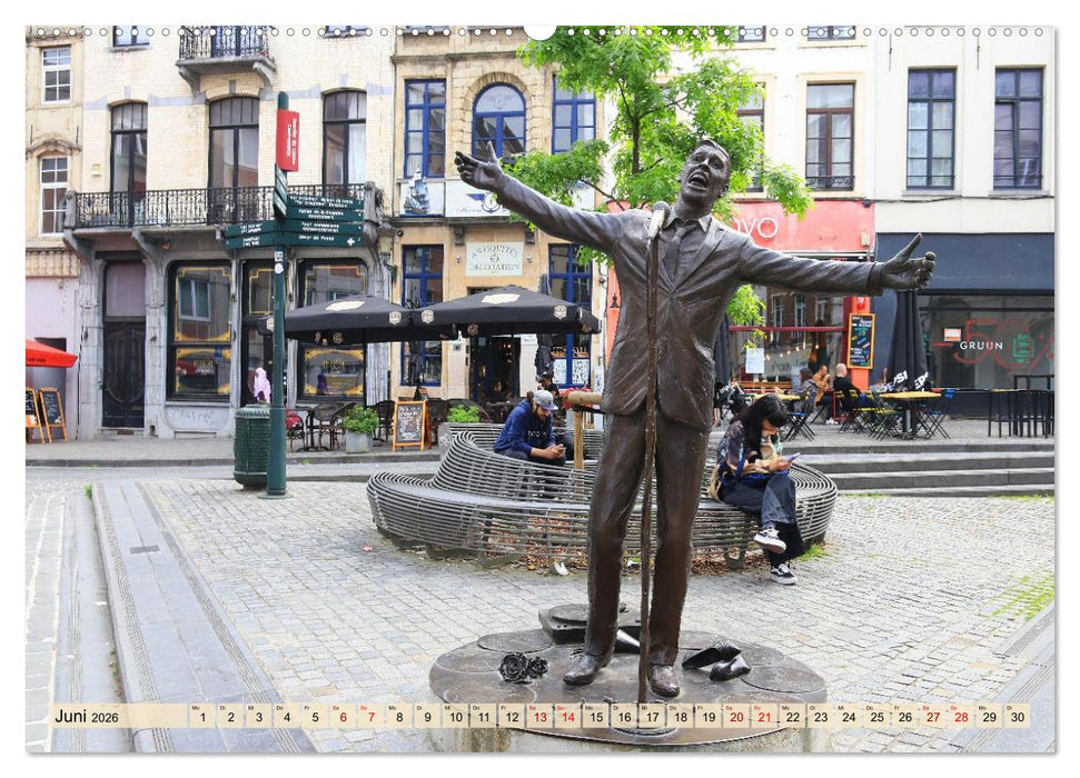 Brüssel - Spannende Metropole (CALVENDO Premium Wandkalender 2026)