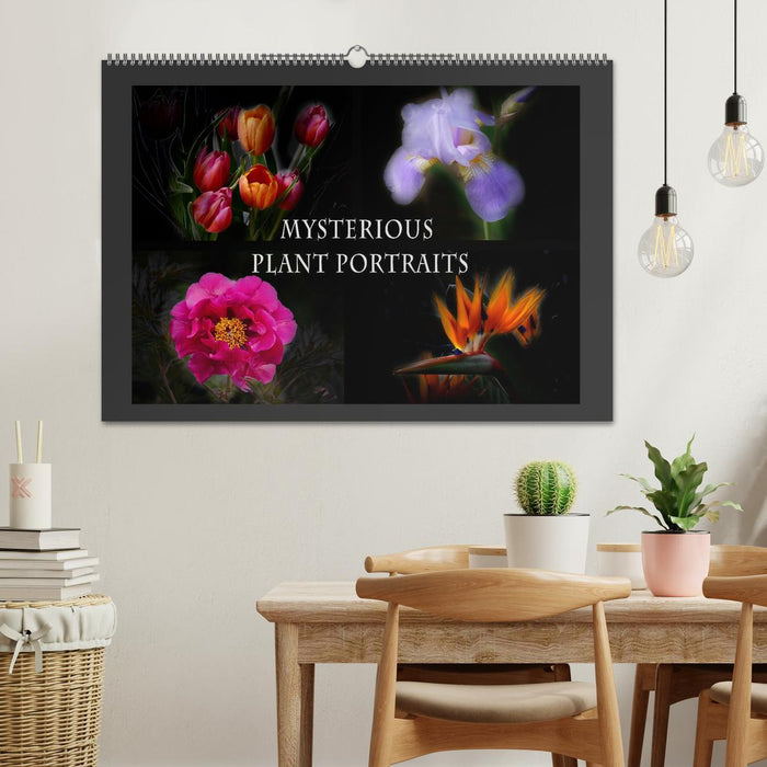 Mysterious plant portraits (CALVENDO Monthly Calendar 2026)