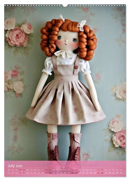 Romantic Dolls (CALVENDO Premium-Calendar 2026)