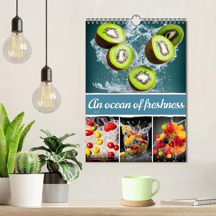 An ocean of freshness (CALVENDO Monthly Calendar 2026)