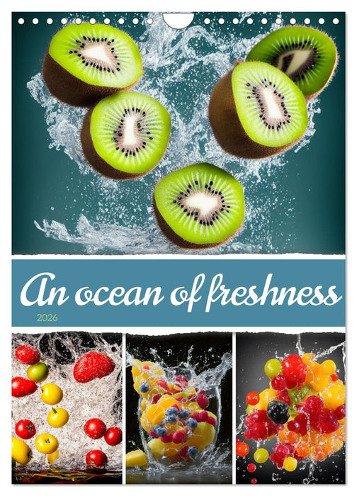 An ocean of freshness (CALVENDO Monthly Calendar 2026)