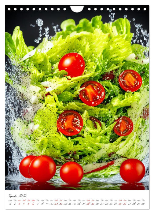 An ocean of freshness (CALVENDO Monthly Calendar 2026)