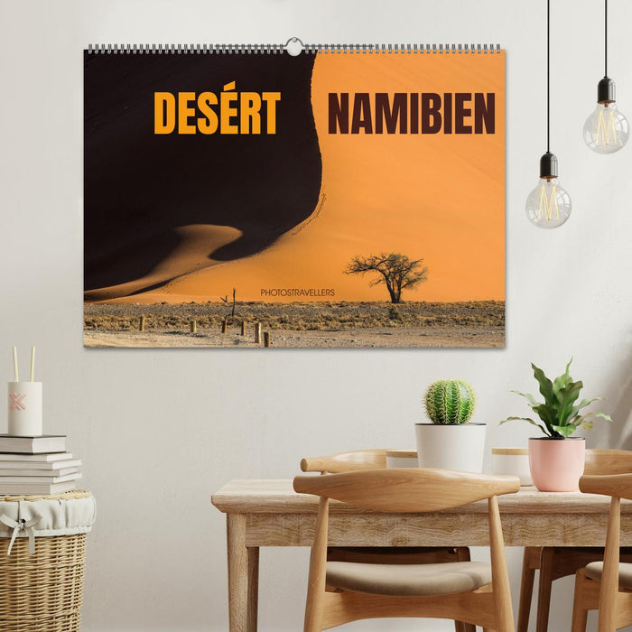 Desért namibien (CALVENDO Calendrier mensuel 2026)