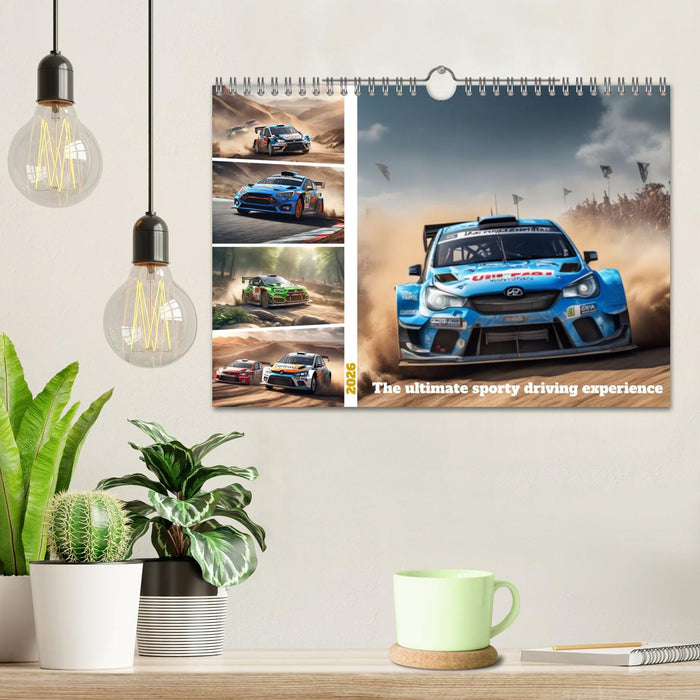 The ultimate sporty driving experience (CALVENDO Monthly Calendar 2026)