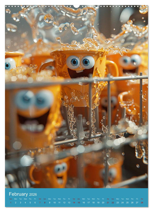 A Lot of Fun at home (CALVENDO Premium-Calendar 2026)