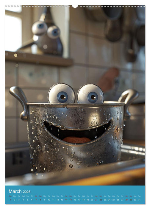 A Lot of Fun at home (CALVENDO Premium-Calendar 2026)