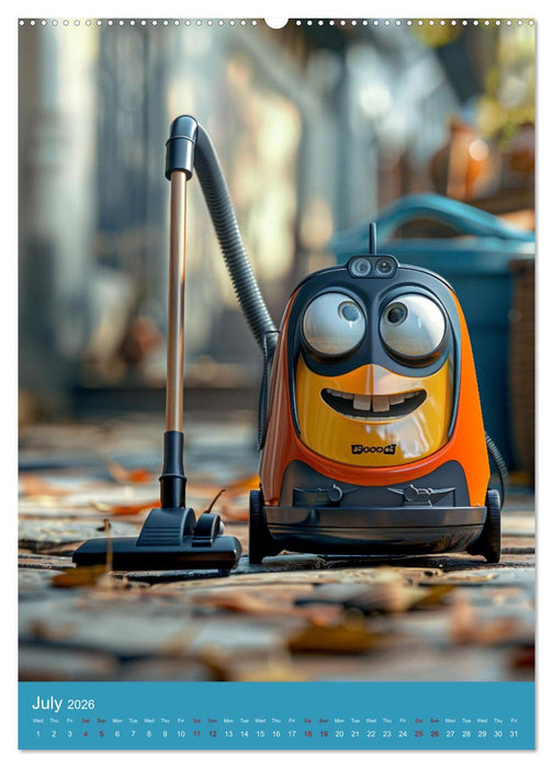 A Lot of Fun at home (CALVENDO Premium-Calendar 2026)