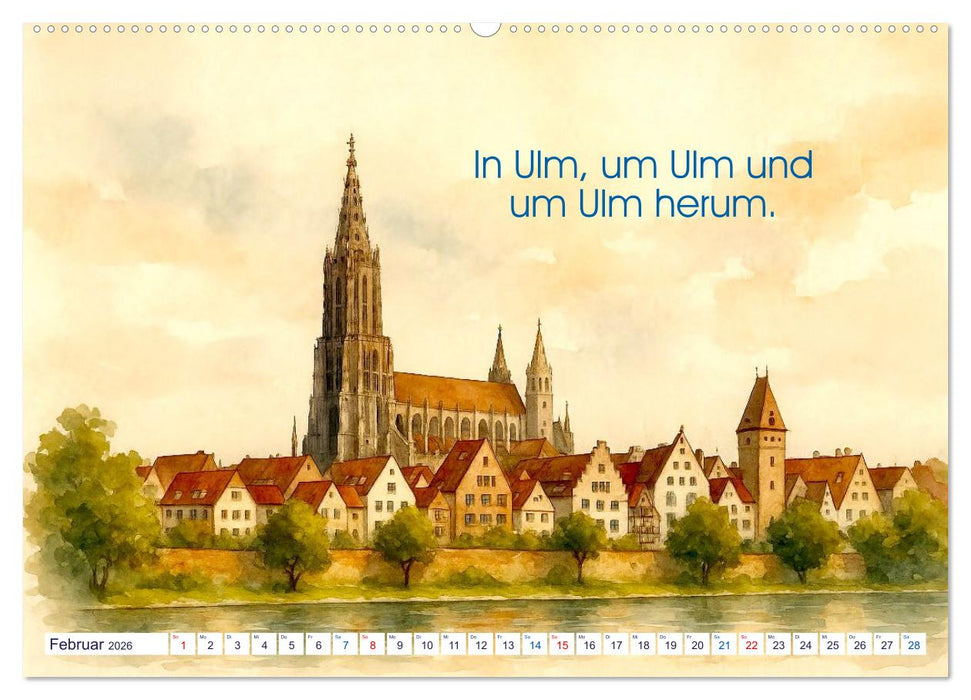 Zackige Zungenbrecher (CALVENDO Premium Wandkalender 2026)