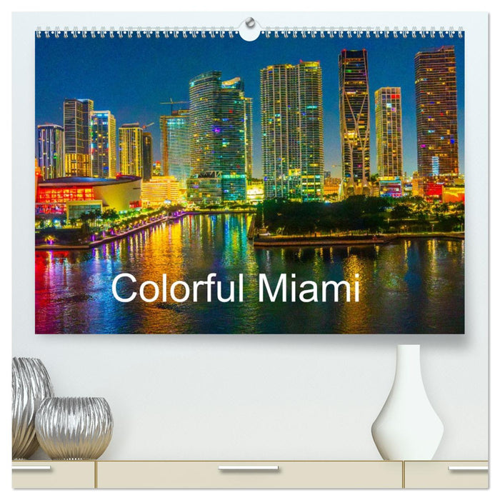 Colorful Miami (CALVENDO Premium-Calendar 2026)