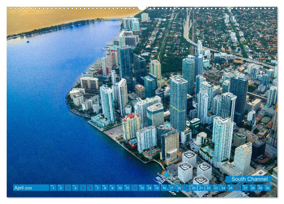 Colorful Miami (CALVENDO Premium-Calendar 2026)