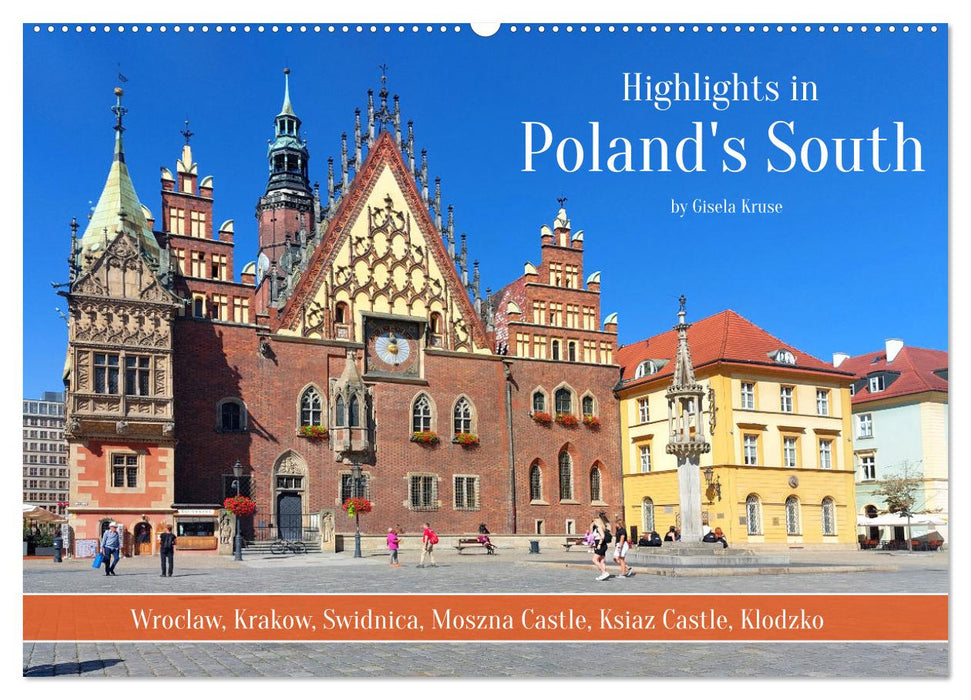 Highlights in Poland's South (CALVENDO Monthly Calendar 2026)