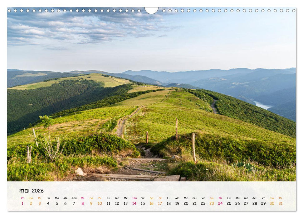 Scènes de cimes (CALVENDO Calendrier mensuel 2026)