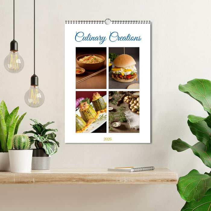 Culinary Creations (CALVENDO Monthly Calendar 2026)