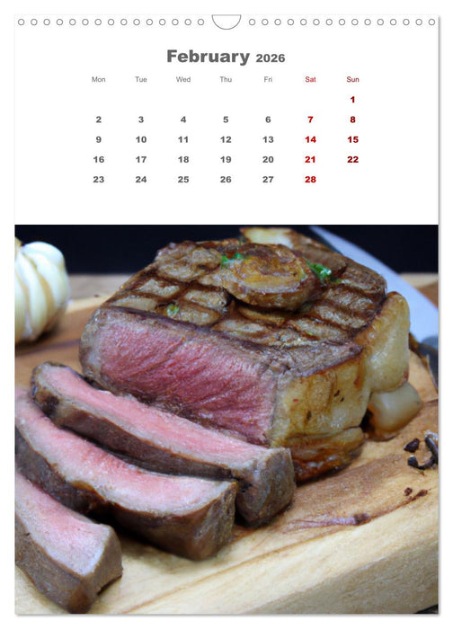 Culinary Creations (CALVENDO Monthly Calendar 2026)