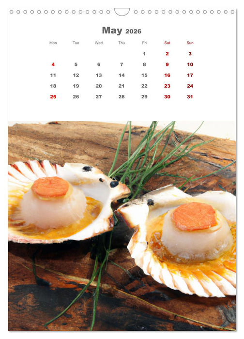 Culinary Creations (CALVENDO Monthly Calendar 2026)