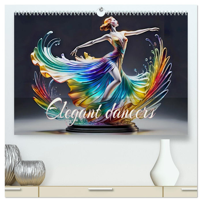 Elegant dancers (CALVENDO Premium-Calendar 2026)