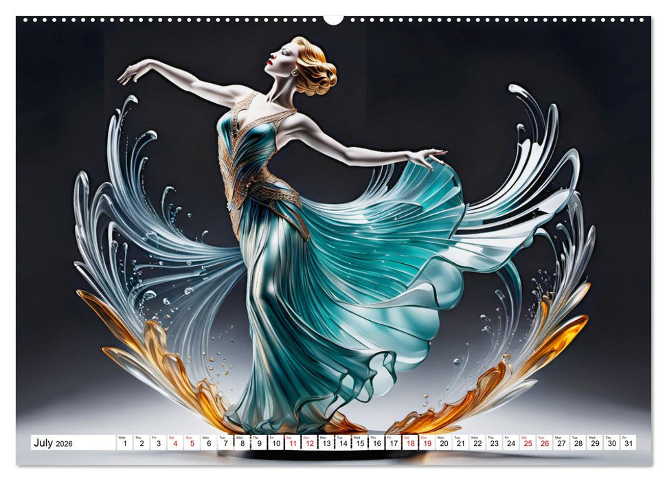 Elegant dancers (CALVENDO Premium-Calendar 2026)