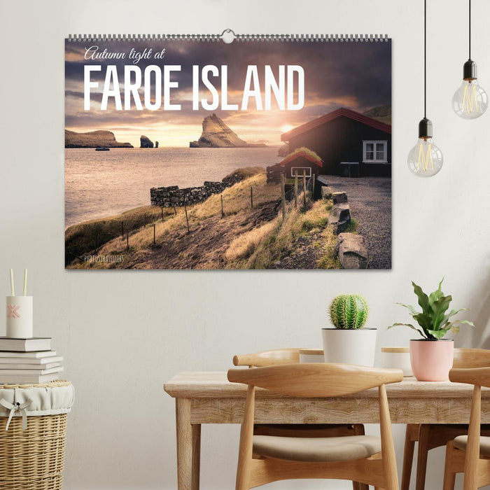 Autumn light at Faroe island (CALVENDO Monthly Calendar 2026)