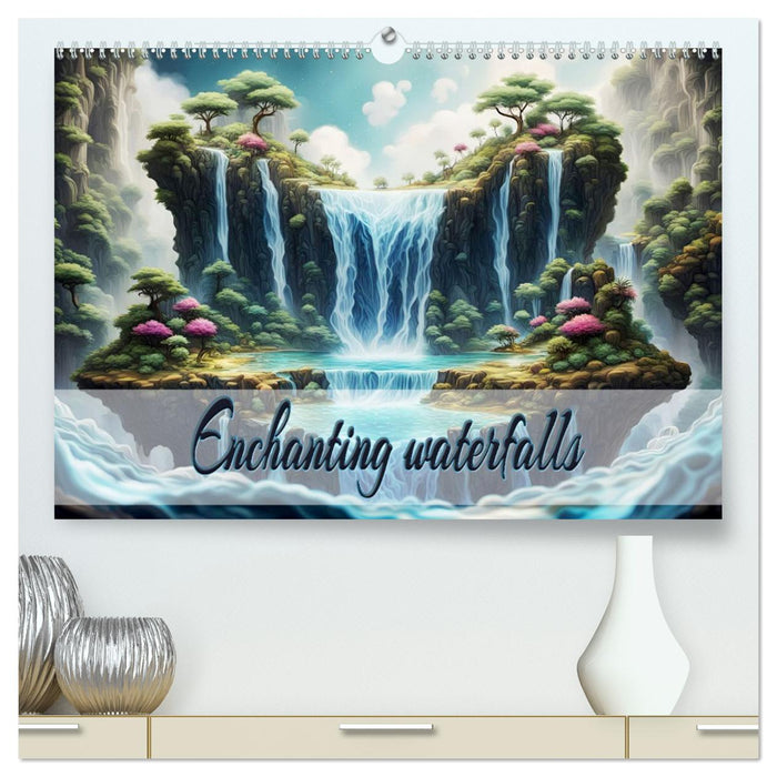 Enchanting waterfalls (CALVENDO Premium-Calendar 2026)