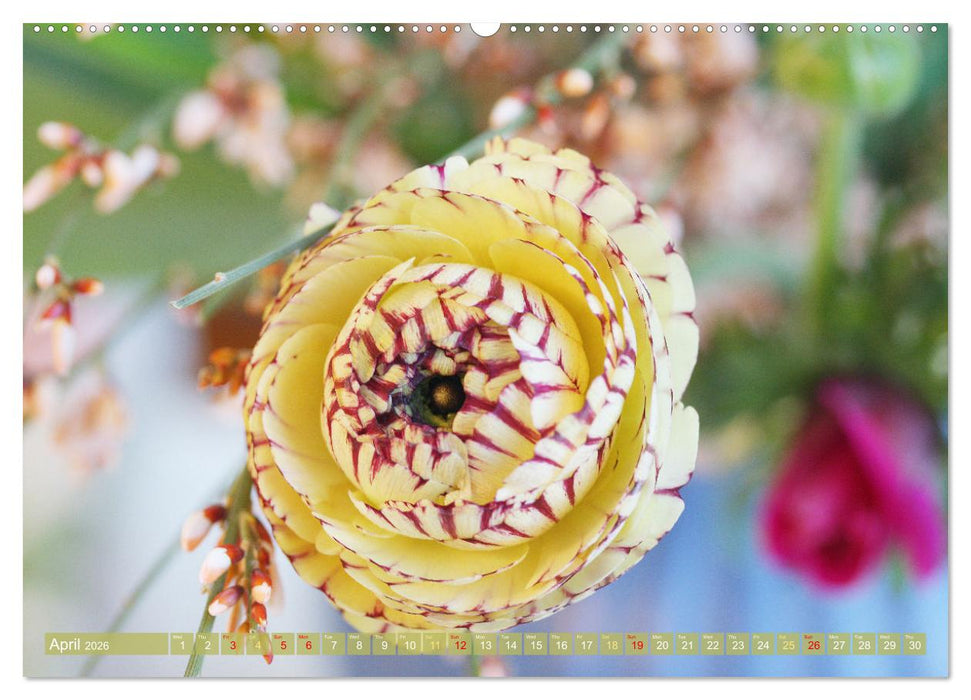 A Flower Festival (CALVENDO Premium-Calendar 2026)