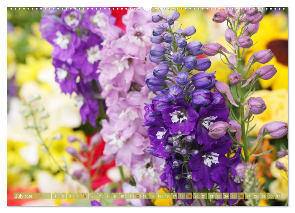 A Flower Festival (CALVENDO Premium-Calendar 2026)