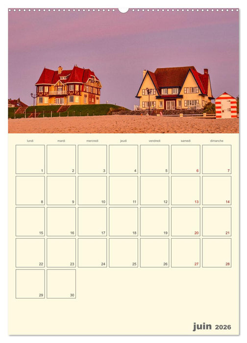 Comté belge de Flandre (CALVENDO Calendrier mensuel 2026)