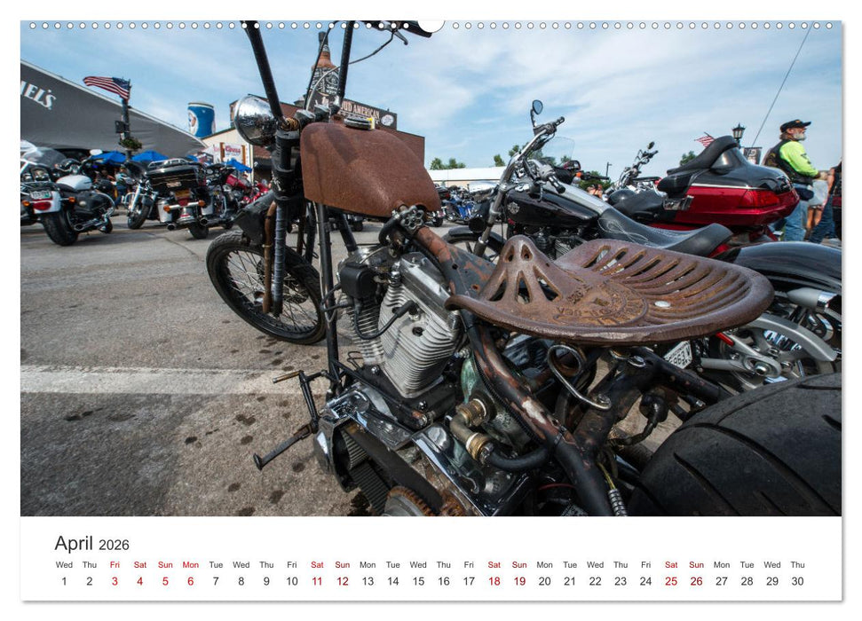 Sturgis - The most famous motorcycle rally in the world (CALVENDO Premium-Calendar 2026)