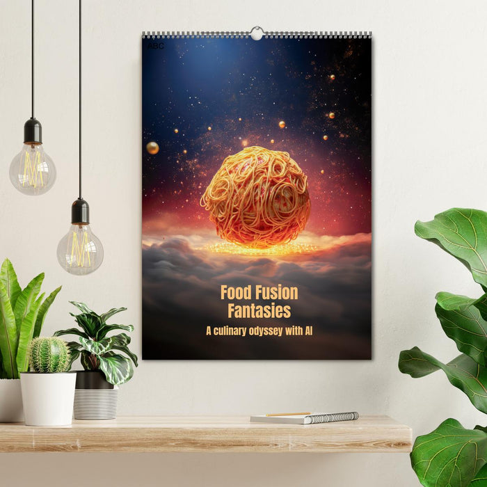 Food Fusion Fantasies (CALVENDO Monthly Calendar 2026)