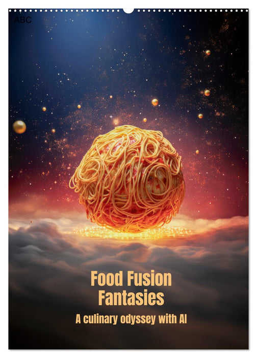 Food Fusion Fantasies (CALVENDO Monthly Calendar 2026)