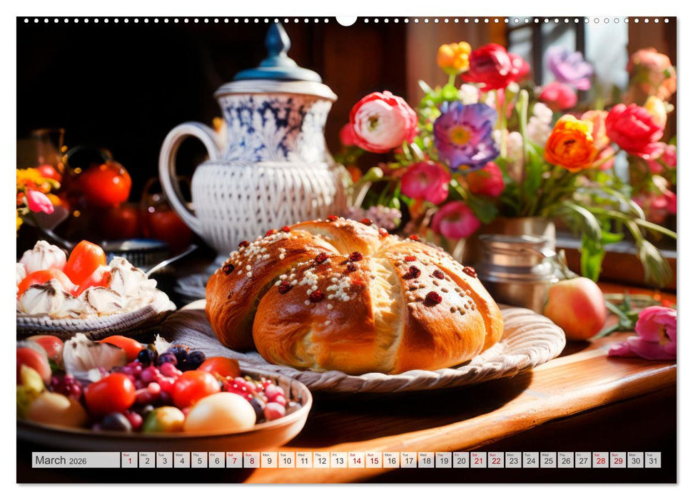 One year full of delights (CALVENDO Monthly Calendar 2026)