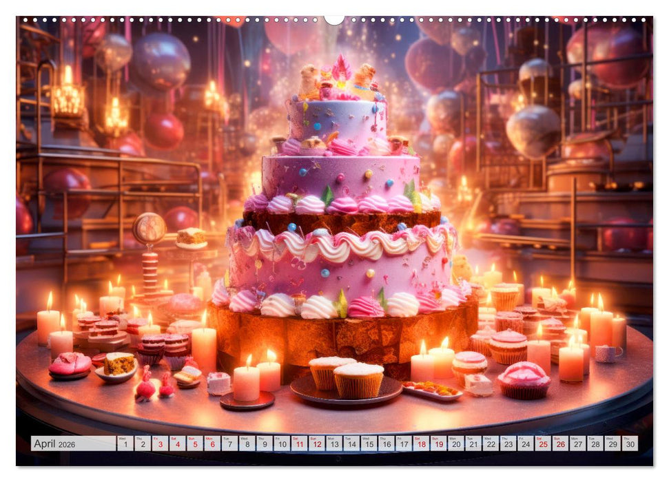 One year full of delights (CALVENDO Monthly Calendar 2026)