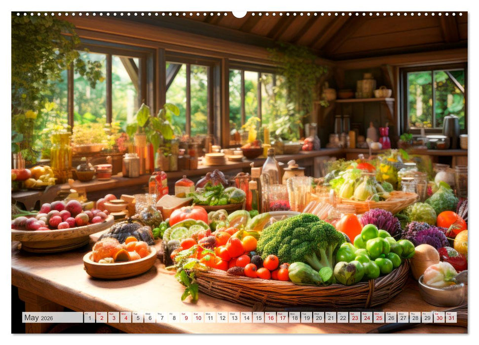 One year full of delights (CALVENDO Monthly Calendar 2026)