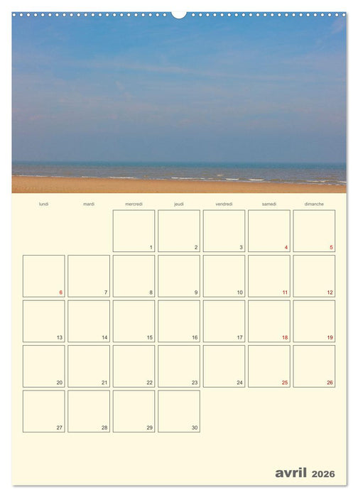 Comté belge de Flandre (CALVENDO Calendrier supérieur 2026)