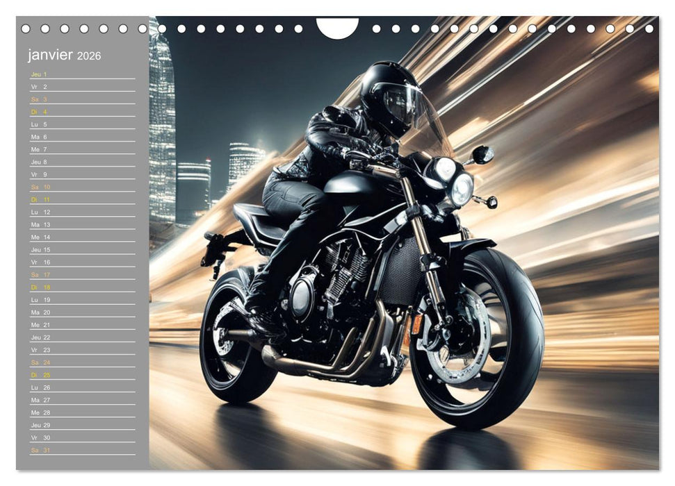 Les pilotes audacieux (CALVENDO Calendrier mensuel 2026)