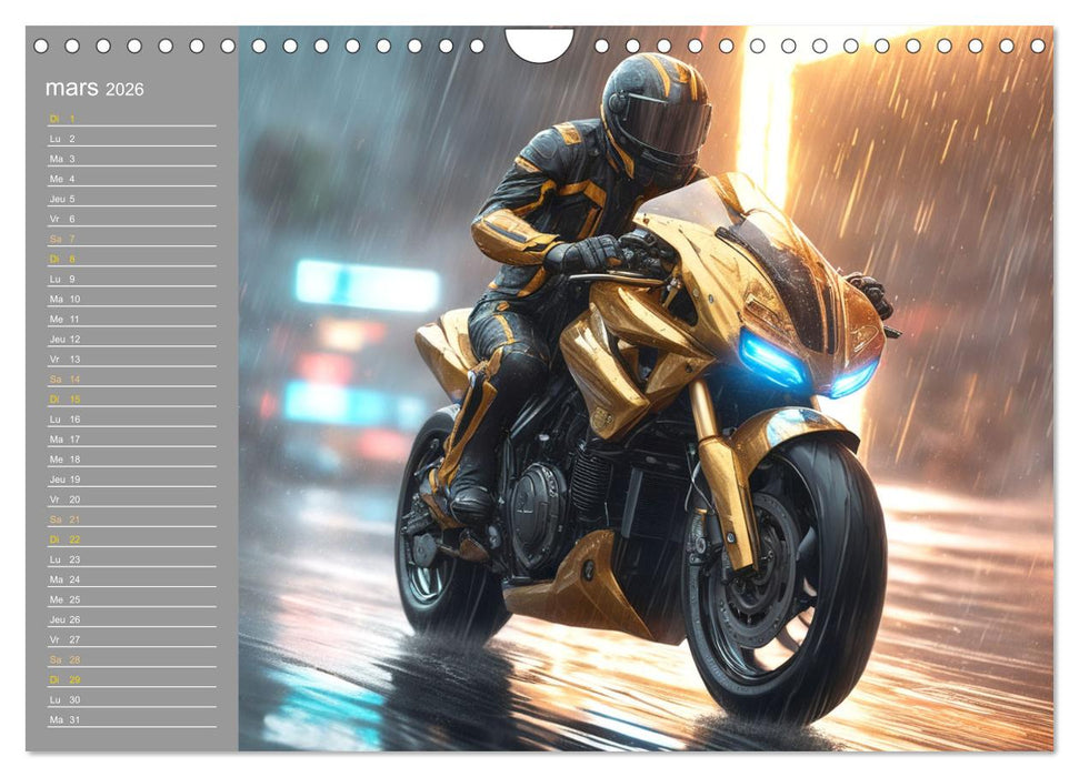 Les pilotes audacieux (CALVENDO Calendrier mensuel 2026)