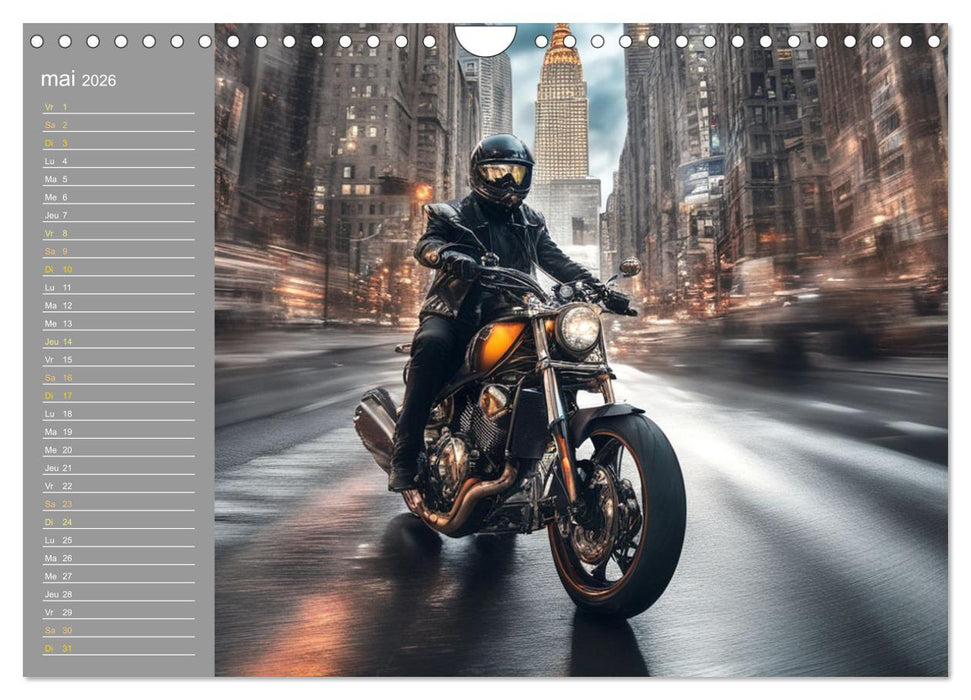 Les pilotes audacieux (CALVENDO Calendrier mensuel 2026)