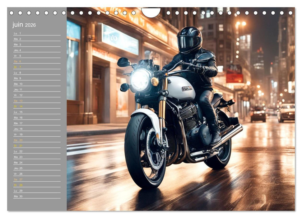 Les pilotes audacieux (CALVENDO Calendrier mensuel 2026)