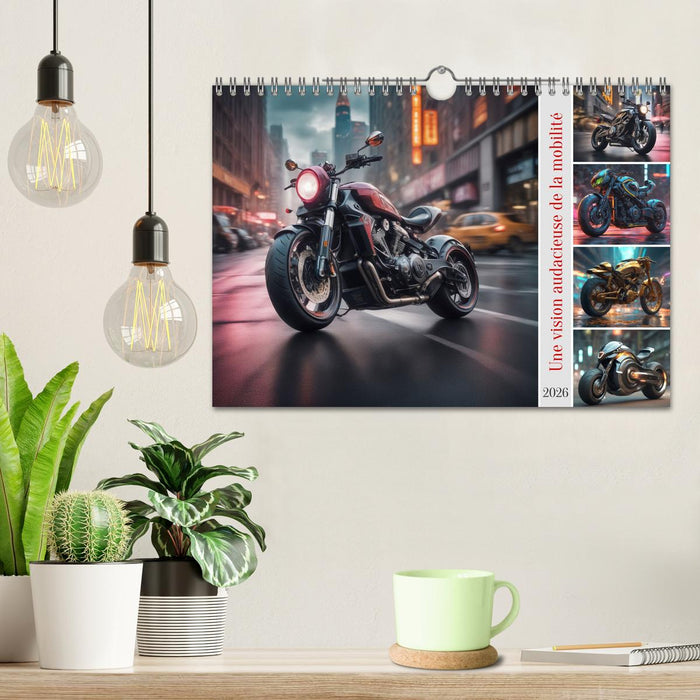 Une vision audacieuse de la mobilité (CALVENDO Calendrier mensuel 2026)