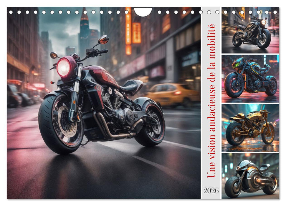 Une vision audacieuse de la mobilité (CALVENDO Calendrier mensuel 2026)