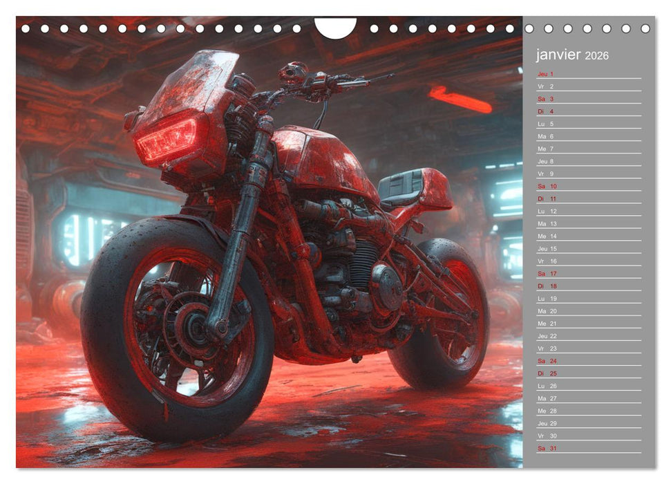 Une vision audacieuse de la mobilité (CALVENDO Calendrier mensuel 2026)