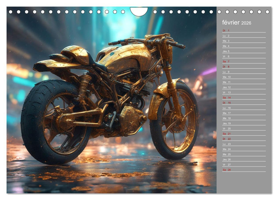 Une vision audacieuse de la mobilité (CALVENDO Calendrier mensuel 2026)