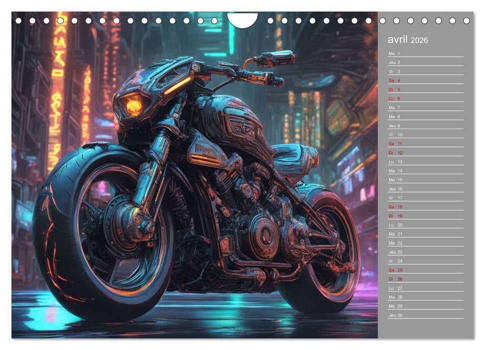 Une vision audacieuse de la mobilité (CALVENDO Calendrier mensuel 2026)