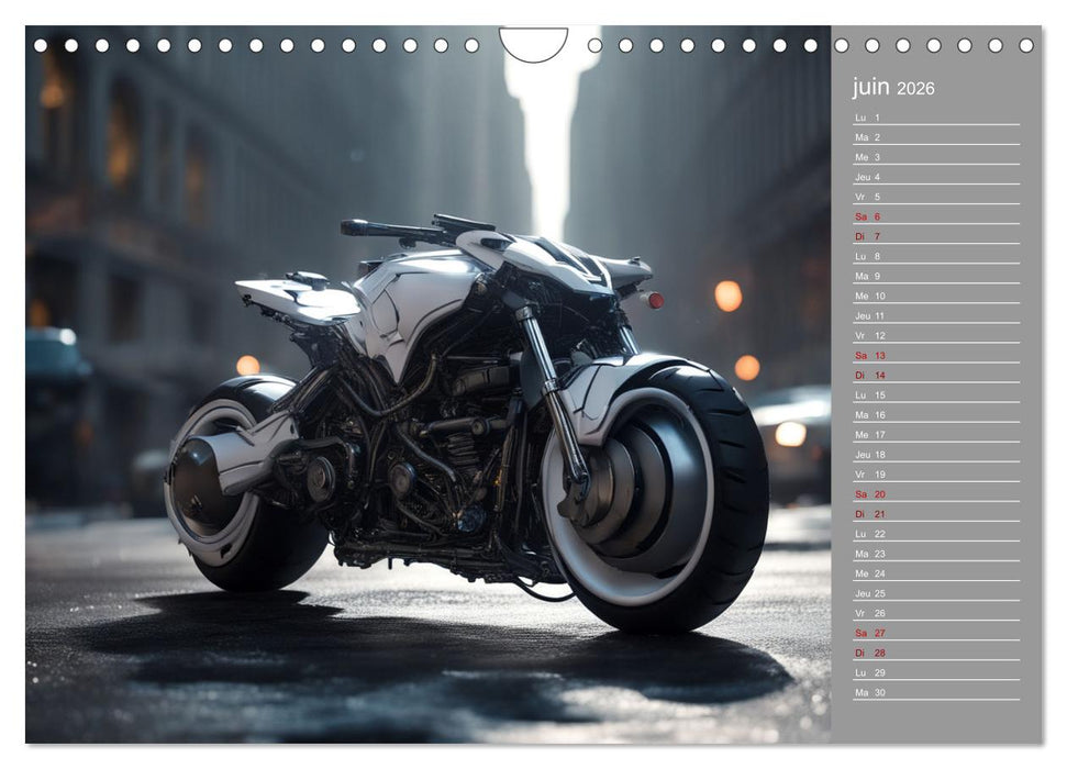 Une vision audacieuse de la mobilité (CALVENDO Calendrier mensuel 2026)