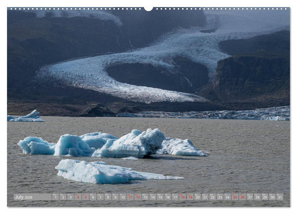 ICELAND pristine landscapes (CALVENDO Premium-Calendar 2026)