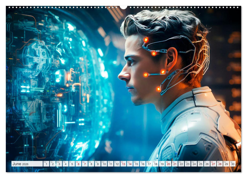 AI PLUS METAVERSE Algorithms and virtual reality (CALVENDO Monthly Calendar 2026)